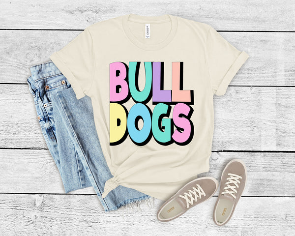 Bulldogs Pastel