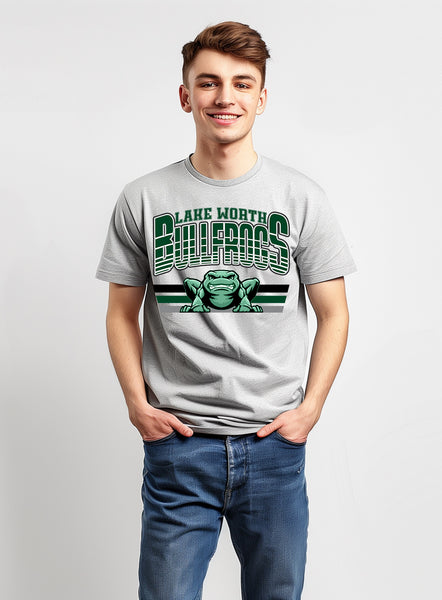 Lake Worth Bullfrogs Athletic Stripes DTF