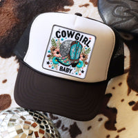 Cowgirl Baby DTF Square