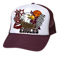 Eagles Baseball Hat Patch DTF