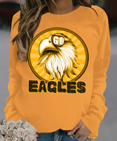 Eagles Sunburst Mascot DTF