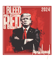 Trump I bleed red