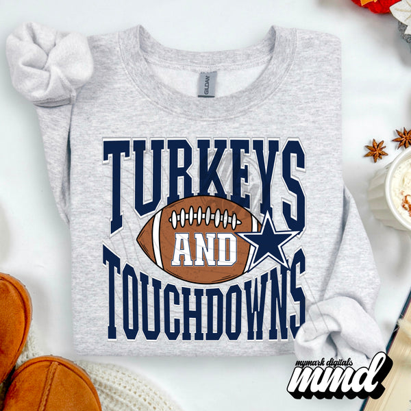 Turkeys and Touchdowns Cowboys