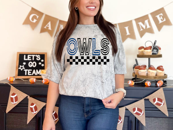 Owls Retro Groovy DTF