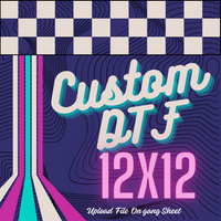 Create Custom 12" X 12"  DTF Gang Sheet