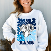 Rams boho floral