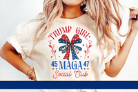 Trump Girl Maga social Club