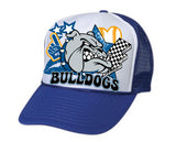 Bulldogs Baseball Hat Patch DTF