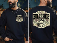 Bullfrogs Camo Left chest and back