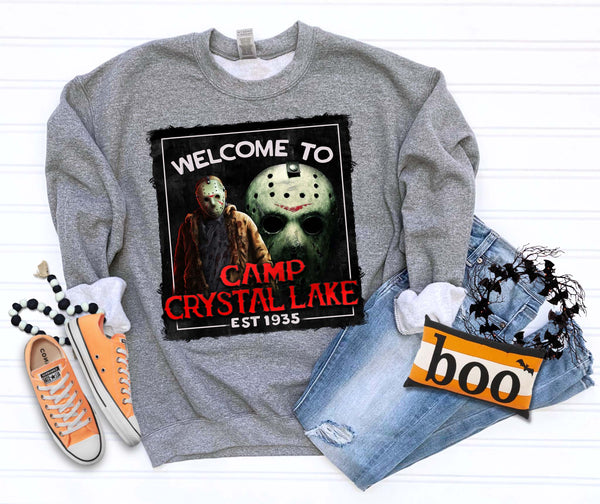 Camp Crystal Lake Halloween DTF