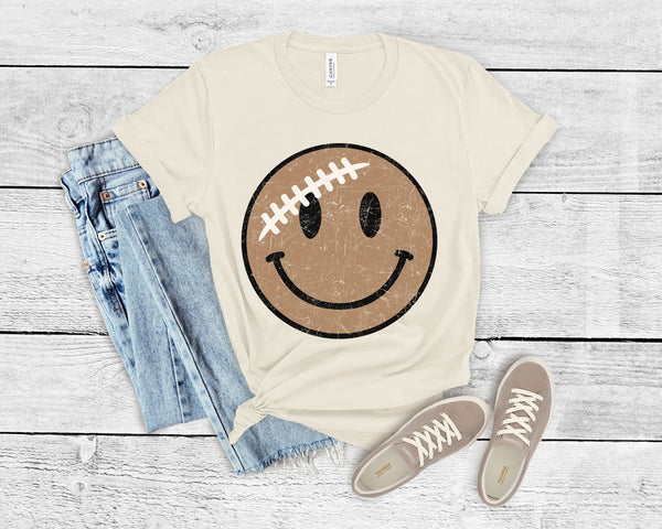 Retro Football Smiley