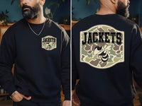 Jackets Camo left ches and back