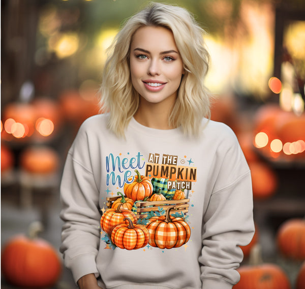 Meet me at the Pumpkin patch  DTF Transfer