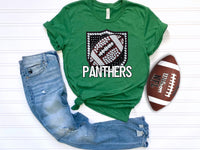 Panthers Rhinestone football