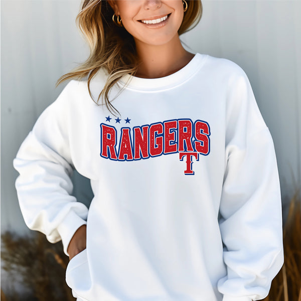 Rangers wavy distressed