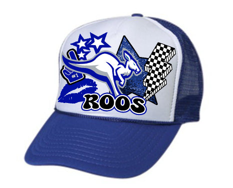 Roos DTF Hat patch design