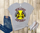 Mascot Softball Claw DTF