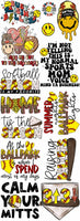 Softball Gang Sheet 22" x 60: