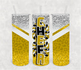 Cheer Tumbler Sublimation transfers
