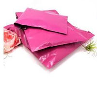 Poly Mailers Pink print