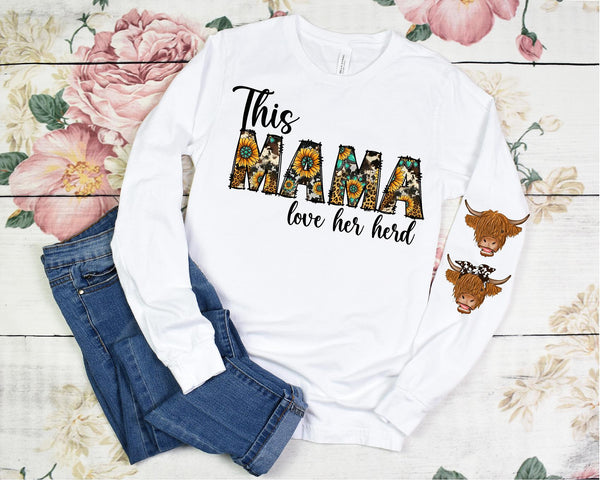 This Mama Loves Her Herd DTF