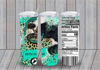 Yellowstone Beth Dutton Teal Tumbler Sublimation
