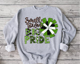 Small Town Big Pride Cheer Sublimation Transfers