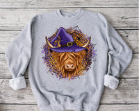 Halloween Highland Cow  DTF Transfers
