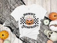 Howdy Pumpkin DTF Transfers
