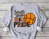 Small Town Big PRide Basketball Sublimation Transfer
