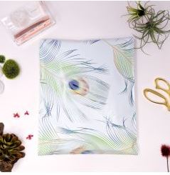 Poly Mailers Peacock print