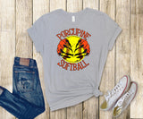 Mascot Softball Claw DTF
